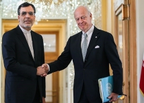Photos: UN Syria envoy meets with deputy FM  <img src="https://cdn.theiranproject.com/images/picture_icon.png" width="16" height="16" border="0" align="top">