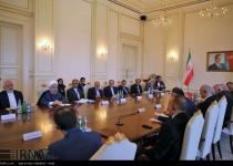 Photos: Presidents Rouhani, Aliyev meet ahead of Baku summit  <img src="https://cdn.theiranproject.com/images/picture_icon.png" width="16" height="16" border="0" align="top">