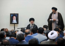 Photos: Leader receives Ministry of Intelligence officials  <img src="https://cdn.theiranproject.com/images/picture_icon.png" width="16" height="16" border="0" align="top">