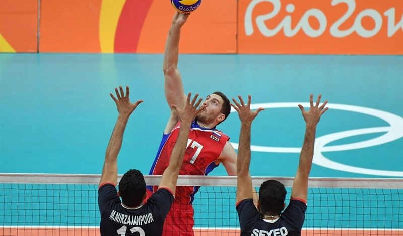 Iran Volleyball Team Loses to Russia at Olympics