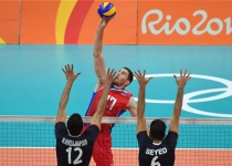 Iran Volleyball Team Loses to Russia at Olympics