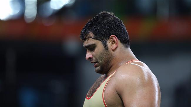 Iran Greco-Roman wrestler bids farewell to Rio Olympics