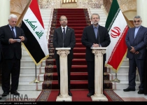 Photos: Larijani meets Iraqi speaker of parl.  <img src="https://cdn.theiranproject.com/images/picture_icon.png" width="16" height="16" border="0" align="top">