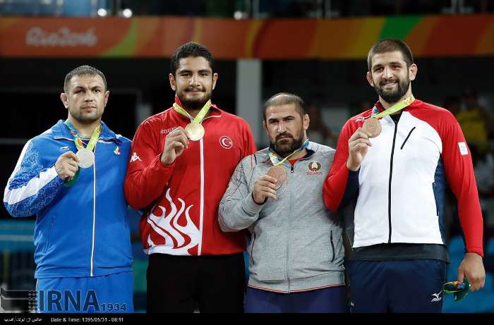 Ghasemi vice-champion in 125kg freestyle