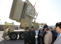Components of Irans Bavar-373 missile system on show