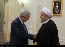 Photos: Pres. Rouhani receives French top parliamentarian  <img src="https://cdn.theiranproject.com/images/picture_icon.png" width="16" height="16" border="0" align="top">
