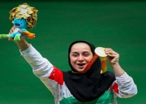 Iranian female sports shooter stands out in 2016 Rio Paralympics