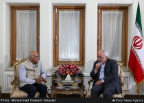 Photos: Zarif meets Indian MoS for external affairs  <img src="https://cdn.theiranproject.com/images/picture_icon.png" width="16" height="16" border="0" align="top">