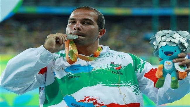 Iranian athlete wins silver medal in discus throw in Rio