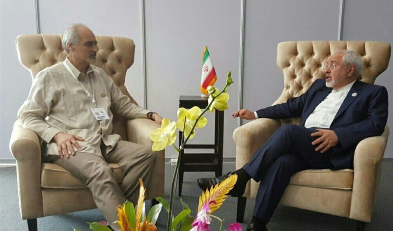 Irans Zarif, Syrian envoy to UN hold talks in Venezuela