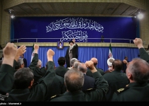 Photos: Supreme Leader receives IRGC commanders  <img src="https://cdn.theiranproject.com/images/picture_icon.png" width="16" height="16" border="0" align="top">