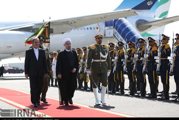 Rouhani back home from New York