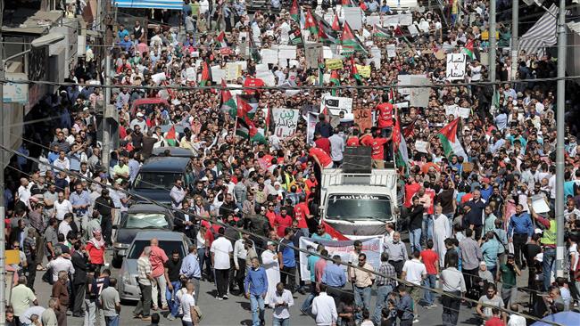 1000s of Jordanians protest against gas deal with Israel