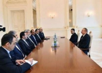 Iran interior minister meets Azeri president in Baku
