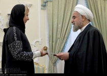 President Rouhani meets new European envoys in Tehran