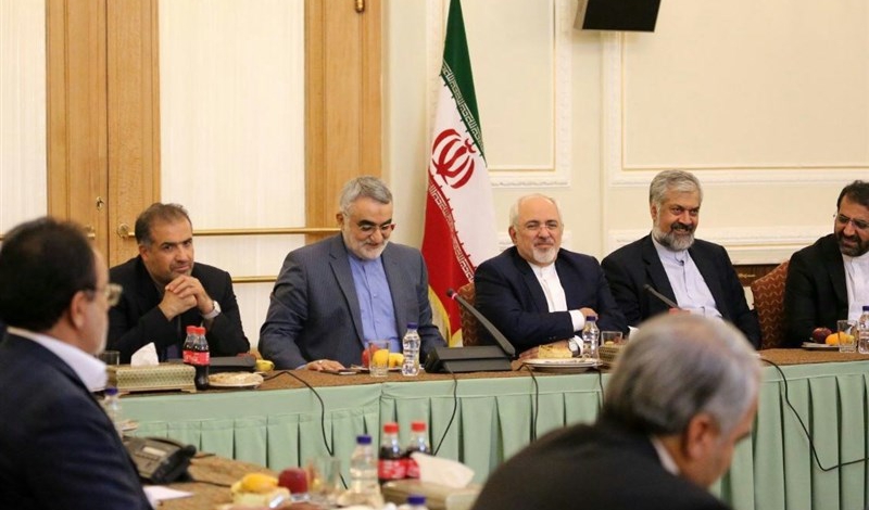 Iranian FM, MPs discuss foreign policy issues