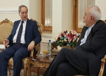 Irans Zarif receives Mekdad, tackles latest Syrian development