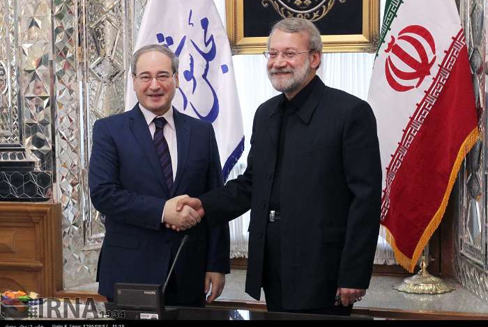 Larijani: Syria on the front-lines of resistance