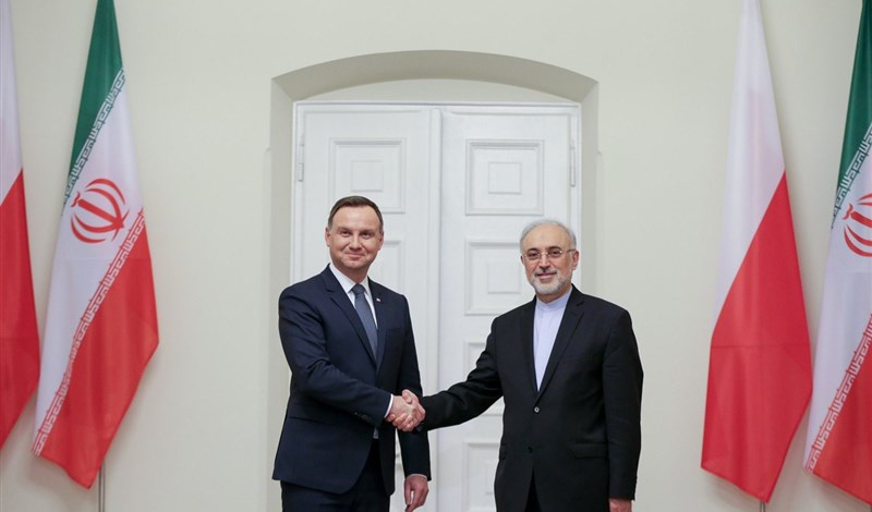 Irans nuclear chief meets with Polish president in Warsaw