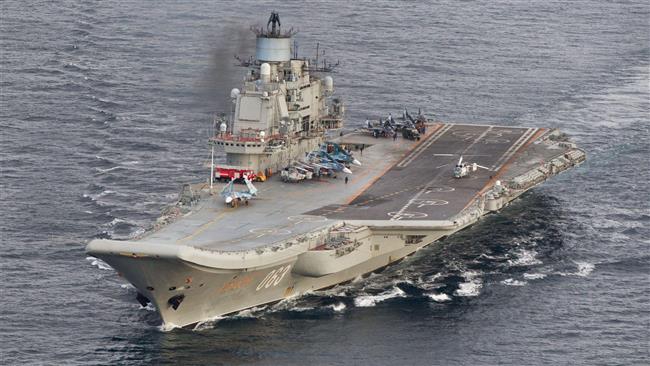 Russia aircraft carrier jets conduct first Syria anti-terror strikes