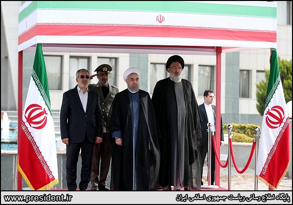 President Rouhani arrives in Alborz prov