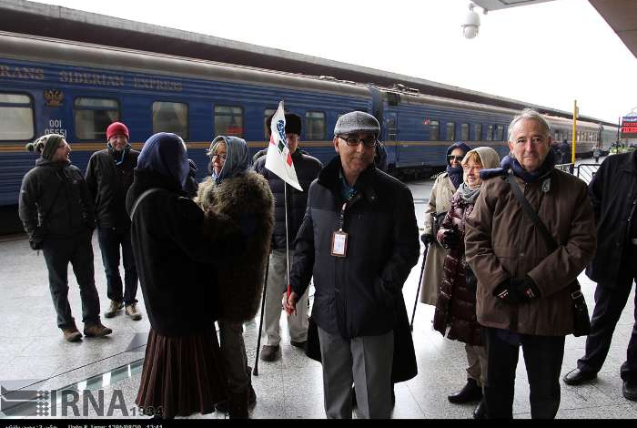 Luxury train arrives in Iran on maiden journey from Russia