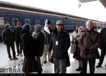 Luxury train arrives in Iran on maiden journey from Russia