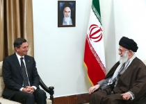Photos: Slovenian President and his entourage met with Ayatollah Khamenei  <img src="https://cdn.theiranproject.com/images/picture_icon.png" width="16" height="16" border="0" align="top">