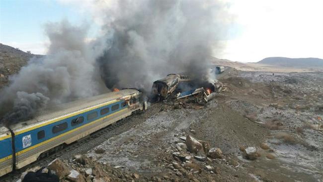 Train collision claims lives of passengers in Semnan