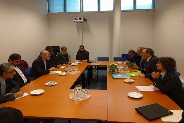 Salehi, French counterpart discuss bilateral ties in Vienna