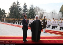 Indonesian president officially welcomed in Tehran