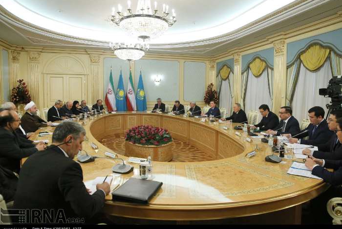 Iran, Kazakhstan presidents vow to commence new round of banking cooperation
