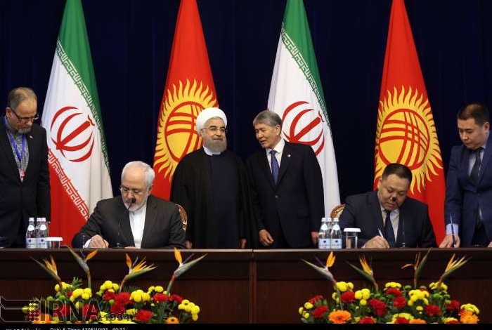 Tehran, Bishkek sign 5 MoUs