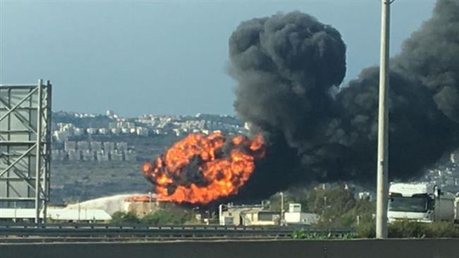 Huge blaze, blast hit oil refineries in Haifa