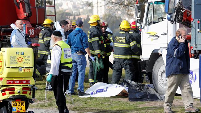 Truck-ramming attack kills 4 Israeli soldiers, injures 18 in East Jerusalem al-Quds