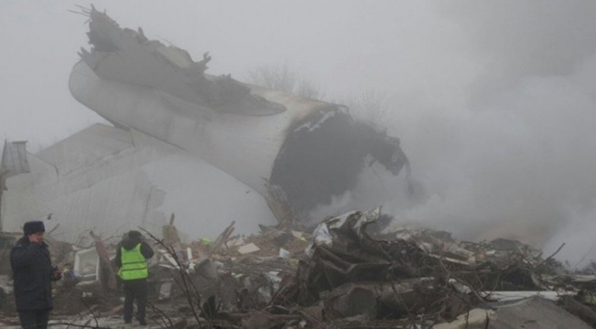At least 32 dead as cargo plane crashes into homes In Kyrgyzstan