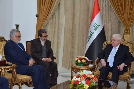 Senior MP, Iraqi President discuss latest regional developments