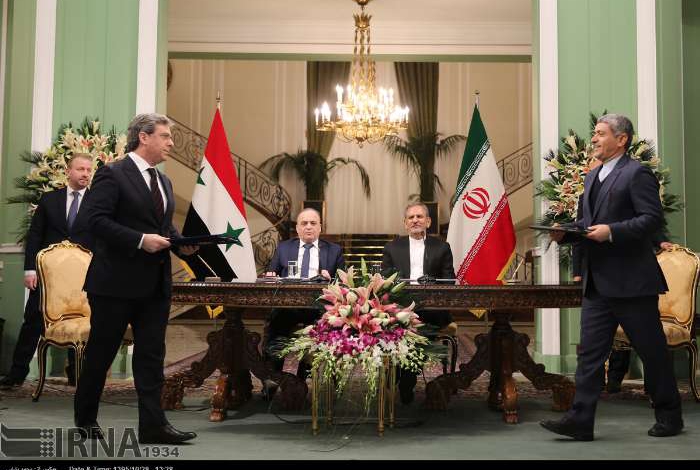 Iran, Syria sign 5 MoUs