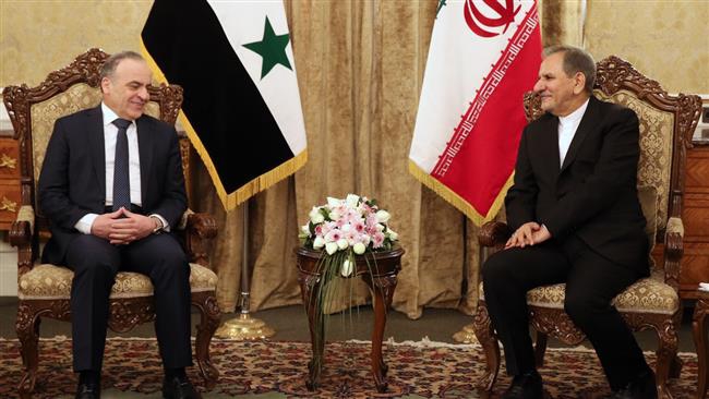 Syria victories result of Damascus-Tehran coordination: Iranian VP