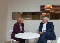 Irans Zarif, EUs Mogherini discuss JCPOA, Syria in Davos