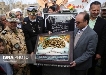 Photos: Jamaran destroyer replica unveiled in Mashhad  <img src="https://cdn.theiranproject.com/images/picture_icon.png" width="16" height="16" border="0" align="top">