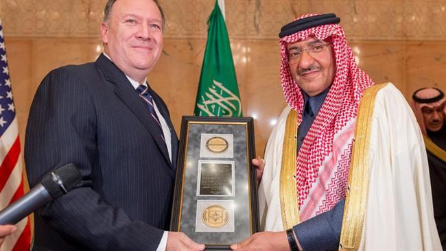CIA honors Saudi crown prince with 