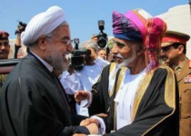 President Rouhani arrives in Oman