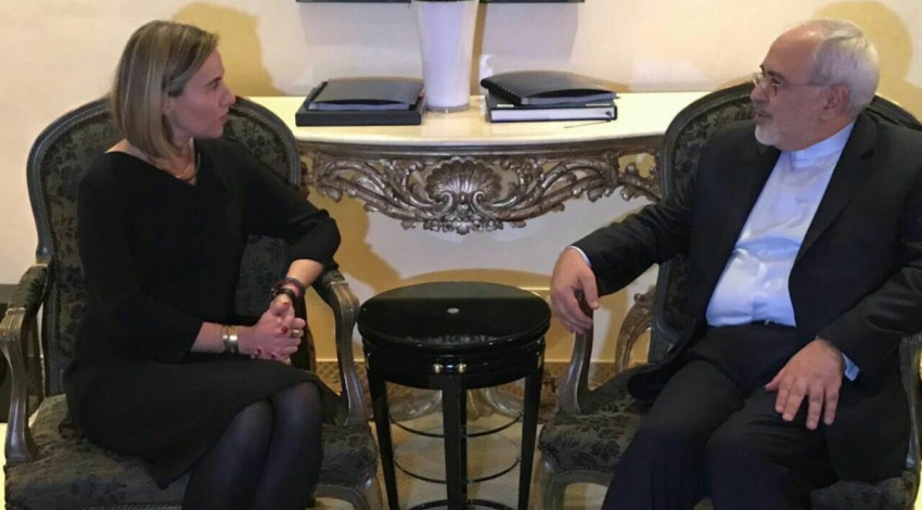 Zarif, Mogherini meet in Munich