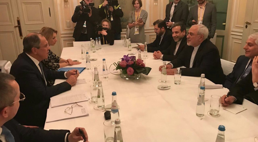 Zarif confers with Russian, French, Turkish counterparts in Munich