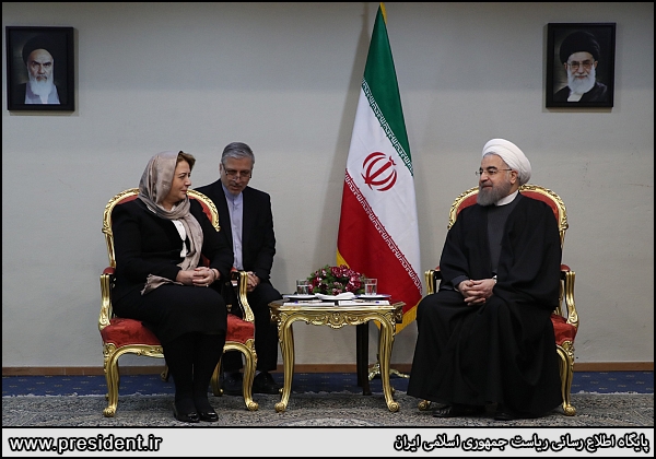 Pres. Rouhani: Iran to stand by Syrian people