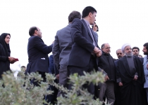 President visits soil stabilisation programme, desert greening in Khuzestan