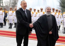 President Ilham Aliyev officially welcomed in Tehran