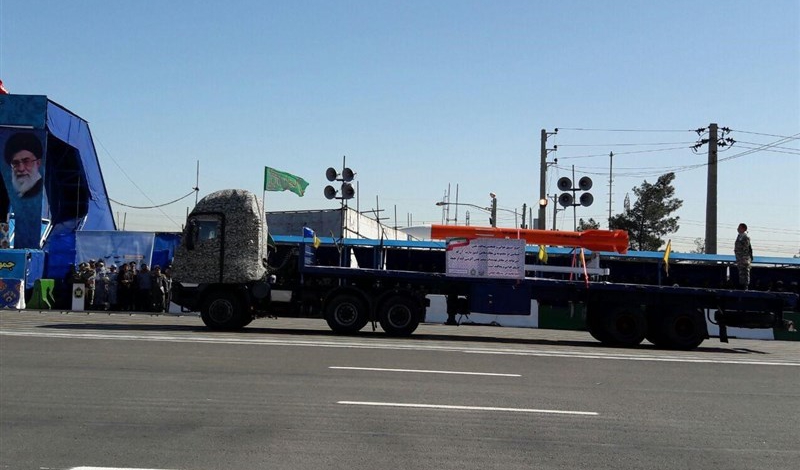 Iran displays Sayyad-3 long-range missile in parade