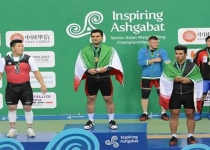 Iranian weightlifters at crest of Asian championships
